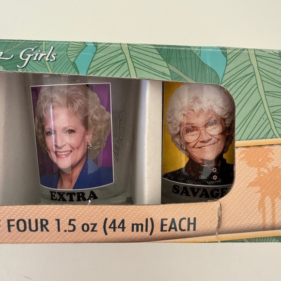 Other - Golden Girls Shot Glass Set